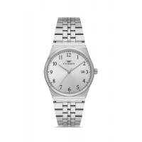 Ferro Gümüş Çelik Kordon Kadın Kol Saati FL21591A-A1A 3ATM Su Geçirmez 2 Yıl Garantili HediyePaket