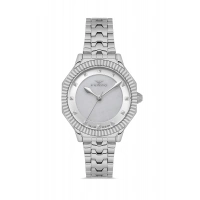 Ferro Gümüş Çelik Kordon Kadın kol Saati FL21632AWT-A 3ATM Su Geçirmez 2 Yıl Garantili HediyePaket