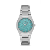 Ferro Gümüş Çelik Kordon Kadın Kol Saati FL40128A-A3 3ATM Su Geçirmez 2 Yıl Garantili HediyePaketli