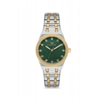 Ferro Gümüş Çelik Kordon Kadın Kol Saati FL40146A-D6 3ATM Su Geçirmez 2 Yıl Garantili HediyePaketli