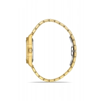 Ferro Sarı Çelik Kordon Kadın Kol Saati FL43029A-B 3ATM Su Geçirmez 2 Yıl Garantili HediyePaketli