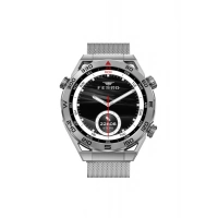 Ferro Gümüş Hasır Kordon Akıllı Kol Saati FSW1115C-A