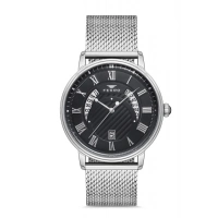 Ferro Gümüş Hasır Kordon Erkek Kol Saati F11050C-1117-A2