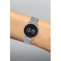 Ferro Silver Mesh Strap Mens Wristwatch F11064C-A