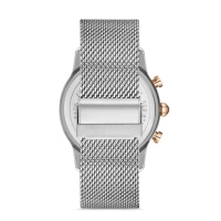 Ferro Gümüş Hasır Kordon Erkek Kol Saati FM11039C-E3 Fonksiyonları Aktif 3ATM SuGeçirmez HediyePaket