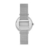 Ferro Gümüş Hasır Kordon Kadın Kol Saati F2665C-D 3ATM Su Geçirmez 2Yıl Garantili HediyePaketli