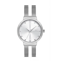 Ferro Gumus Hasır Kordon kadın Kol Saati F2996C-1109-A