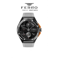 Ferro Gümüş Silikon Kordon Akıllı Kol Saati FSW1117D-GG