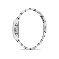 Ferro Black and Silver Steel Strap Mens Wristwatch FM31266A-J2