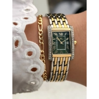 Ferro Gümüş ve Sarı Çelik kordon Kadın Kol Saati FL21483A-D6 3ATM Su Geçirmez 2 Yıl Garantili