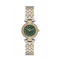 Ferro Gümüş ve Sarı Çelik Kordon Kadın Kol Saati FL21608AWT-D6 3ATM Su Geçirmez 2 Yıl Garantili