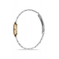 Ferro Gümüş ve Sarı Çelik Kordon Kadın Kol Saati FL21608AWT-D6 3ATM Su Geçirmez 2 Yıl Garantili