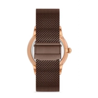 Ferro Kahverengi Hasır Kordon Erkek Kol Saati F11182C-S 3ATM SuGeçirmez 2Yıl Garantili HediyePaketli