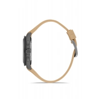 Ferro Kahverengi Silikon Kordon Kol Saati FM11401D-X Fonksiyonları Aktif 3ATM Su Geçirmez