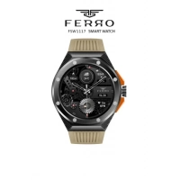 Ferro Kırmızı Silikon Kordon Akıllı Kol Saati FSW1117D-GK