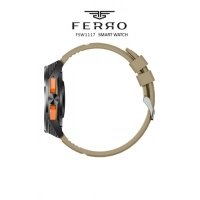 Ferro Kırmızı Silikon Kordon Akıllı Kol Saati FSW1117D-GK