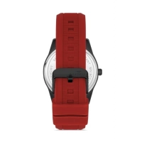 Ferro Kırmızı Silikon Kordon Erkek Kol Saati F11316D-ZK 3ATM SuGeçirmez 2Yıl Garantili HediyePaketli