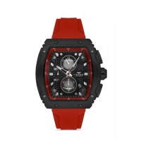 Ferro Green Silicone Band Mens Wristwatch FM31346D-ZK