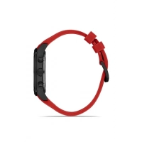 Ferro Kırmızı Silikon Kordon Erkek Kol Saati FM31363D-ZK Tüm Fonksiyonlar Aktif 3 ATM Su Geçirmez