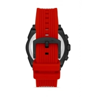 Ferro Kırmızı Silikon Kordon Erkek Kol Saati FM31396D-ZK Tüm Fonksiyonlar Aktif 3 ATM Su Geçirmez