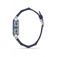 Ferro Lacivert Silikon Kordon Erkek Kol Saati FM11539DWT-L3 Fonksiyonları Aktif 3ATM Su Geçirmez