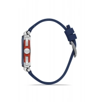 Ferro Lacivert Silikon Kordon Erkek Kol Saati FM11572DWT-L3 Fonksiyonları Aktif 3 ATM Su Geçirmez