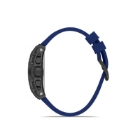 Ferro Lacivert Silikon Kordon Erkek Kol Saati FM31346D-ZA2 Fonksiyonları Aktif 3 ATM Su Geçirmez