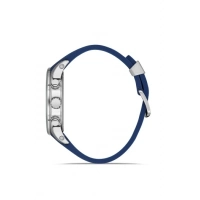 Ferro Lacivert Silikon Kordon Erkek Kol Saati FM31354D-L Tüm Fonksiyonları Aktif 3 ATM Su Geçirmez