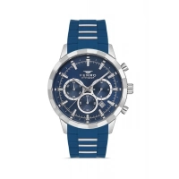 Ferro Lacivert Silikon Kordon Erkek Kol Saati FM31360D-L3 Fonksiyonları Aktif 3 ATM Su Geçirmez