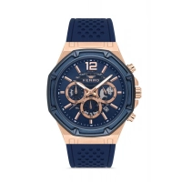 Ferro Lacivert Silikon Kordon Erkek Kol Saati FM31398A-T