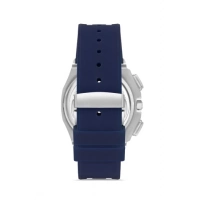 Ferro Lacivert Silikon Kordon Erkek Kol Saati FM43001D-L Tüm Fonksiyonlar Aktif 3 ATM Su Geçirmez