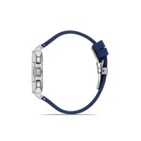 Ferro Lacivert Silikon Kordon Erkek Kol Saati FM43001D-L Tüm Fonksiyonlar Aktif 3 ATM Su Geçirmez