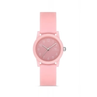 Ferro Pembe Silikon kordon Kadın Kol Saati FL21342D-ZO