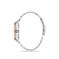 Ferro Rose Çelik Kordon Erkek Kol Saati F11288A-E 3 ATM Su Geçirmez 2 Yıl Garantili Hediye Paketli