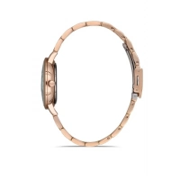 Ferro Rose Çelik Kordon Kadın Kol Saati F40093A-C 3ATM Su Geçirmez 2 Yıl Garantili HediyePaketli