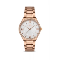 Ferro Rose Steel Strap Womens Wristwatch FL21262A-C