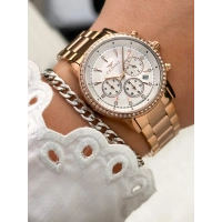 Ferro Rose Çelik Kordon Kadın Kol Saati FL41258A-C 3ATM Su Geçirmez 2 Yıl Garantili HediyePaketli