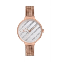 Ferro Rose Mesh Strap Womens Wristwatch F21153C-C