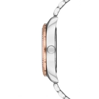 Ferro Rose ve Gümüş Çelik Kordon Erkek Kol Saati F11130A-E2 3 ATM Su Geçirmez 2 Yıl Garantili