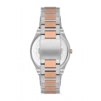 Ferro Rose ve Gümüş Çelik Kordon Erkek Kol Saati F40092A-E 3ATM Su Geçirmez 2 Yıl Garantili