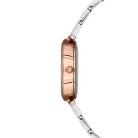 Ferro Rose ve Gümüş Çelik Kordon Kadın Kol Saati F21100A-E7