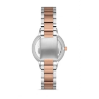 Ferro Rose and Silver Steel Strap Womens Wristwatch F40093A-E