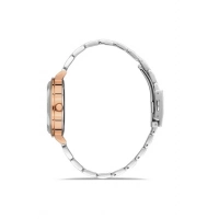 Ferro Rose and Silver Steel Strap Womens Wristwatch FL21252A-E