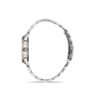 Ferro Rose and Silver Steel Strap Womens Wristwatch FL21262A-E