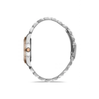 Ferro Rose ve Gümüş Çelik Kordon Kadın Kol Saati FL21263A-E 3ATM Su Geçirmez 2 Yıl Garantili