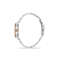 Ferro Rose and Silver Steel Strap Womens Wristwatch FL21349A-E