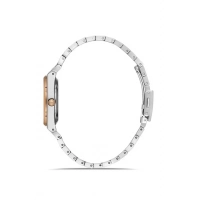 Ferro Rose ve Gümüş Çelik Kordon Kadın Kol Saati FL21495A-E13 3ATM Su Geçirmez 2 Yıl Garantili