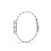 Ferro Rose ve Gumus Celik Kordon Kadın Kol Saati FL21562A-E5