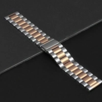 Ferro Rose ve Gümüş Çelik Saat Kordonu FSWMK10020-E