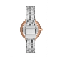 Ferro Rose and Silver Mesh Strap Womens Wristwatch F21087C-E